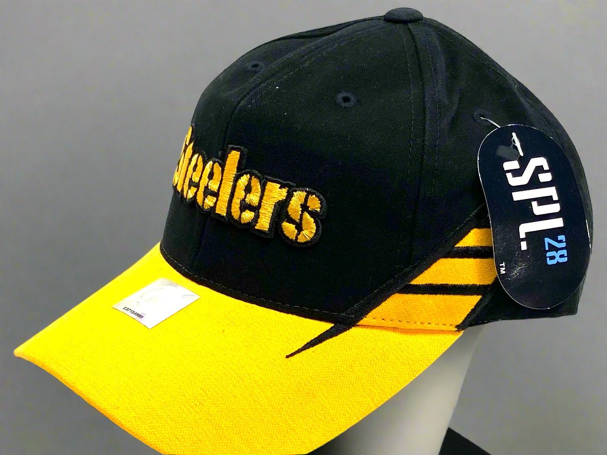 Pittsburgh Steelers Vintage NFL Team Color NOS "Shadow" Cap