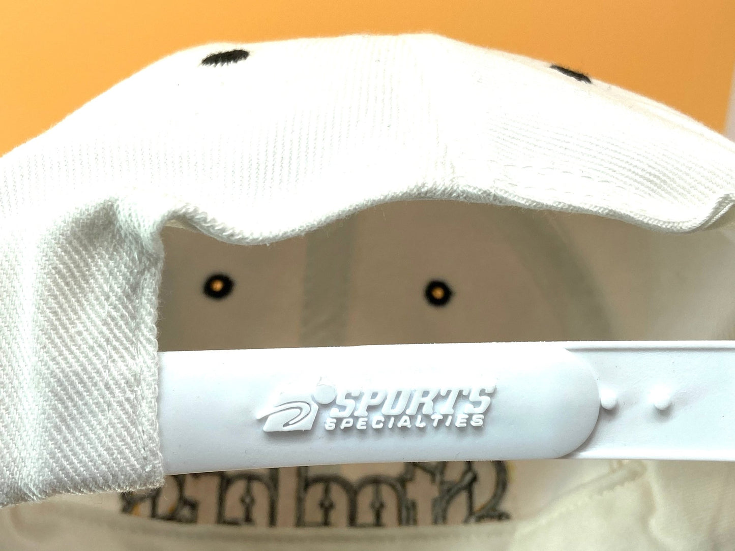 Pittsburgh Steelers Vintage NFL White "Shadow" NOS Snapback