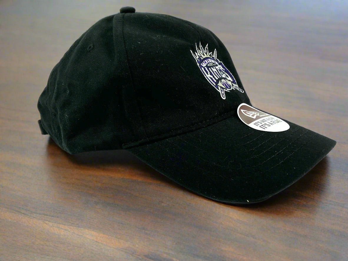 Sacramento Kings NBA Western Conference Old Logo NOS Black Cap