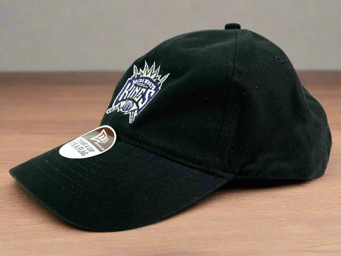 Sacramento Kings NBA Western Conference Old Logo NOS Black Cap