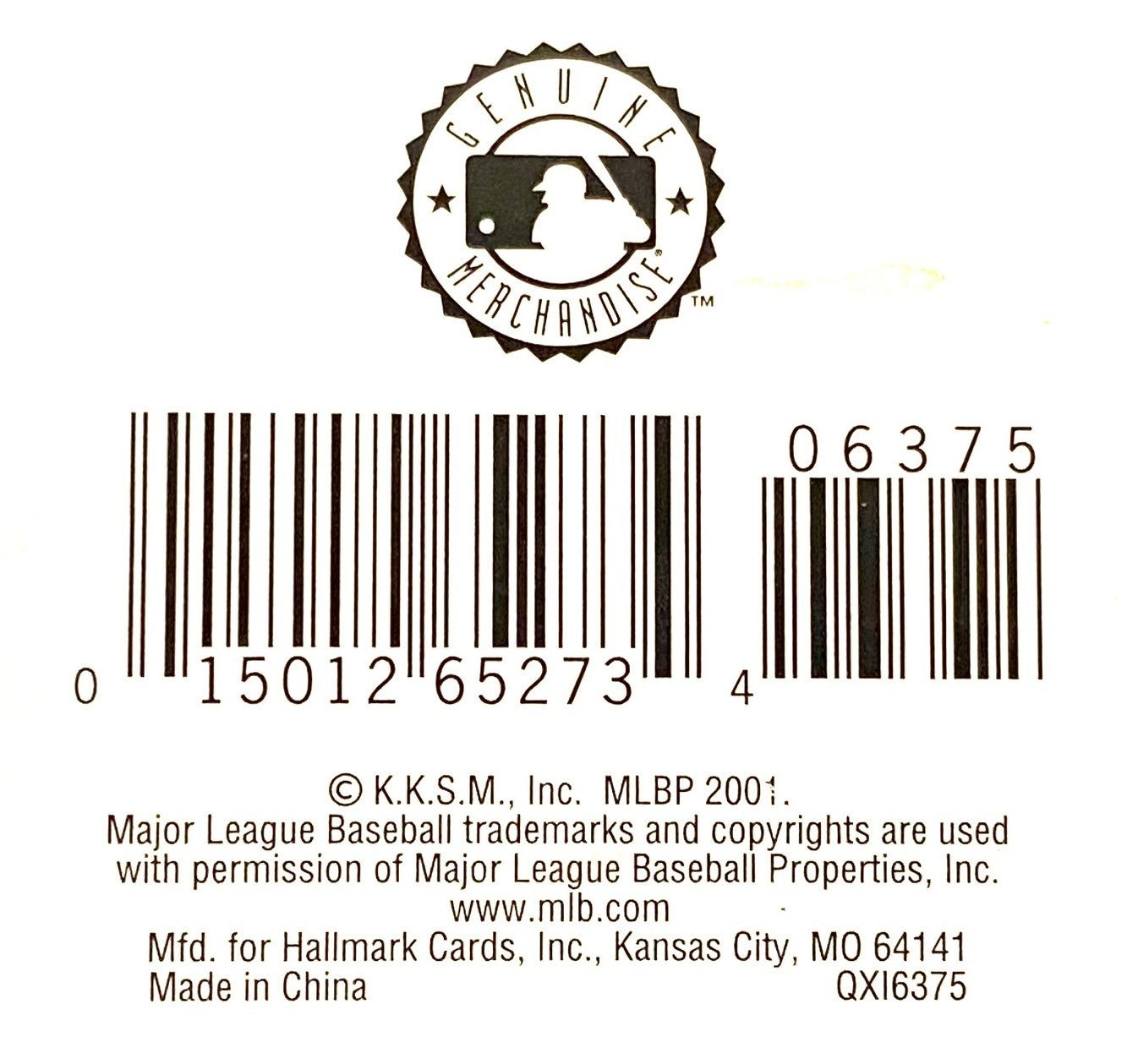 Sammy Sosa 2001 MLB Chicago Cubs Used Keepsake Ornament