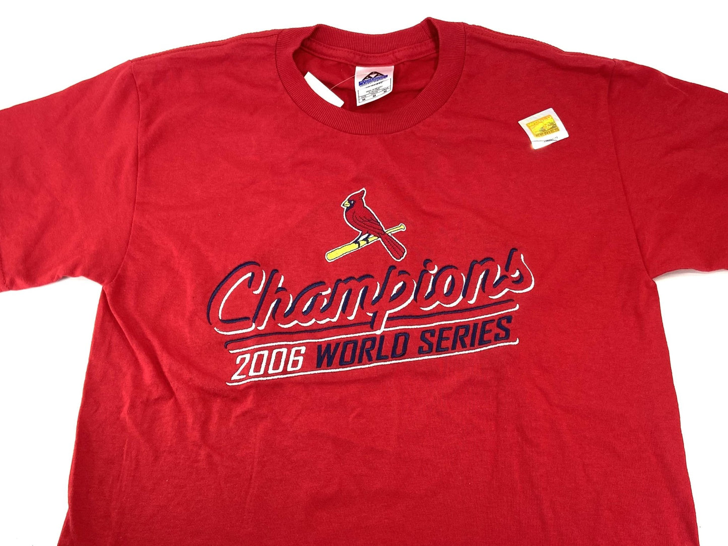St. Louis Cardinals MLB 2006 World Champions Youth M NOS T-Shirt