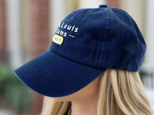 St. Louis Rams NFL Adult Blue NOS Gridiron Classic "1937" Hat