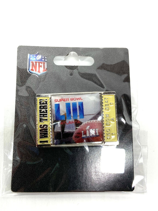 Super Bowl LIII (53) and Super Bowl LI (51) NFL Collectible NOS Trading Pins