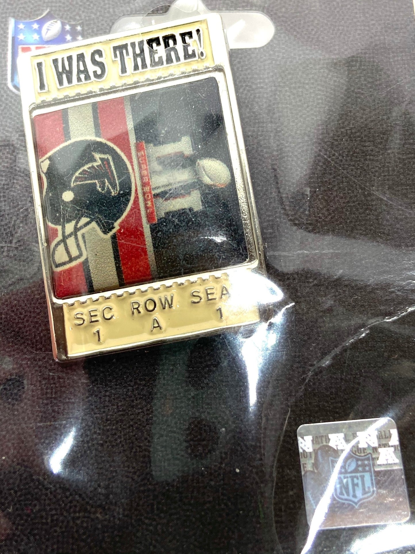 Super Bowl LIII (53) and Super Bowl LI (51) NFL Collectible NOS Trading Pins