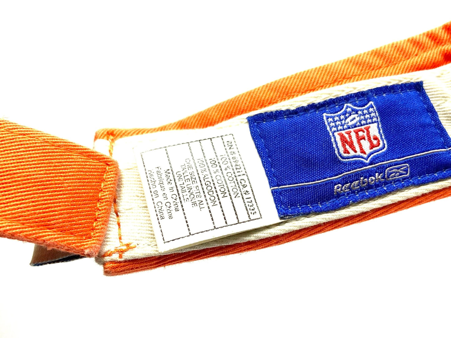 Super Bowl XLI (41) NFL "Tattered" NOS Adult Visors