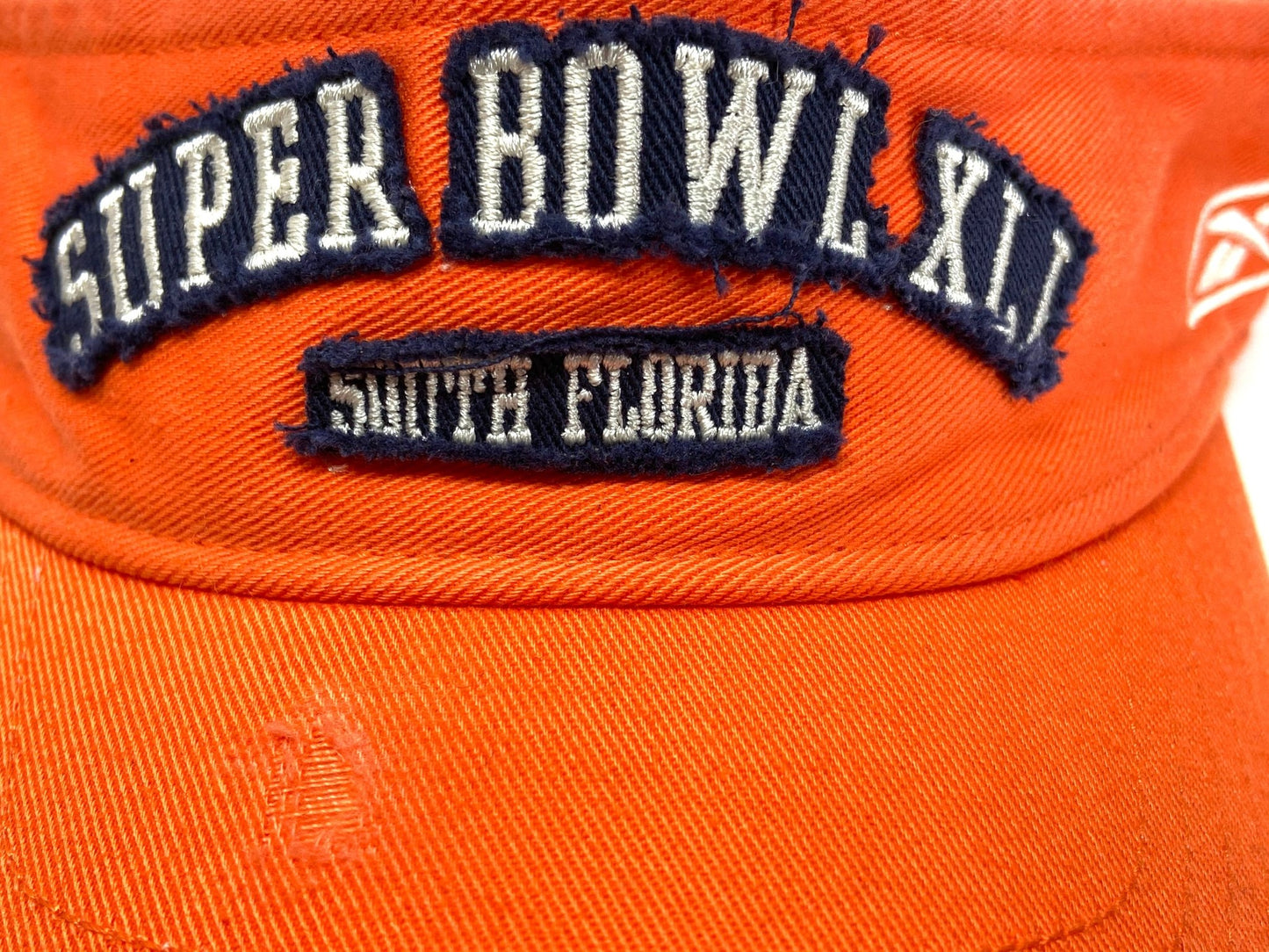 Super Bowl XLI (41) NFL "Tattered" NOS Adult Visors