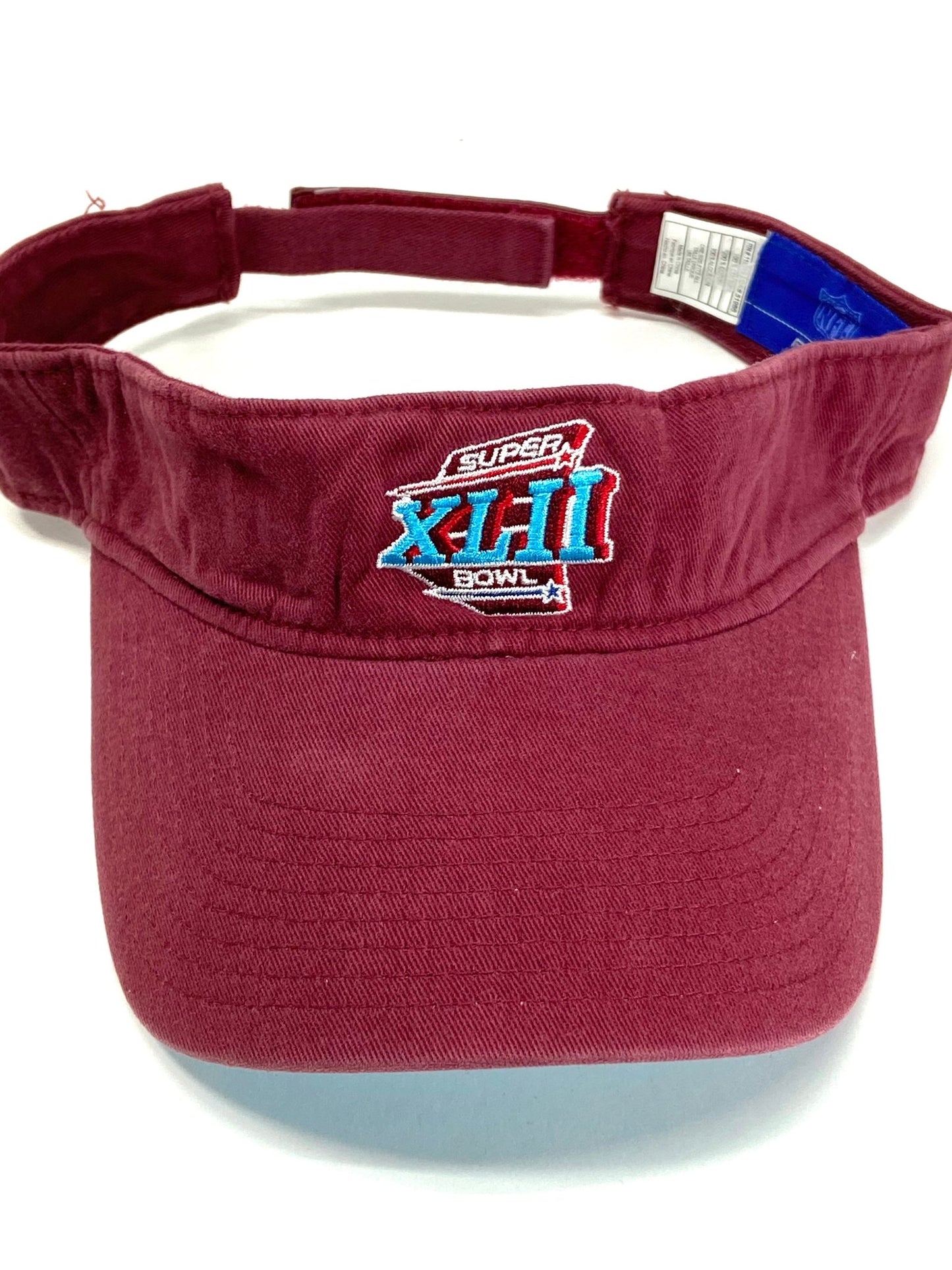 Super Bowl XLII (42) NFL Commemorative NOS Visors
