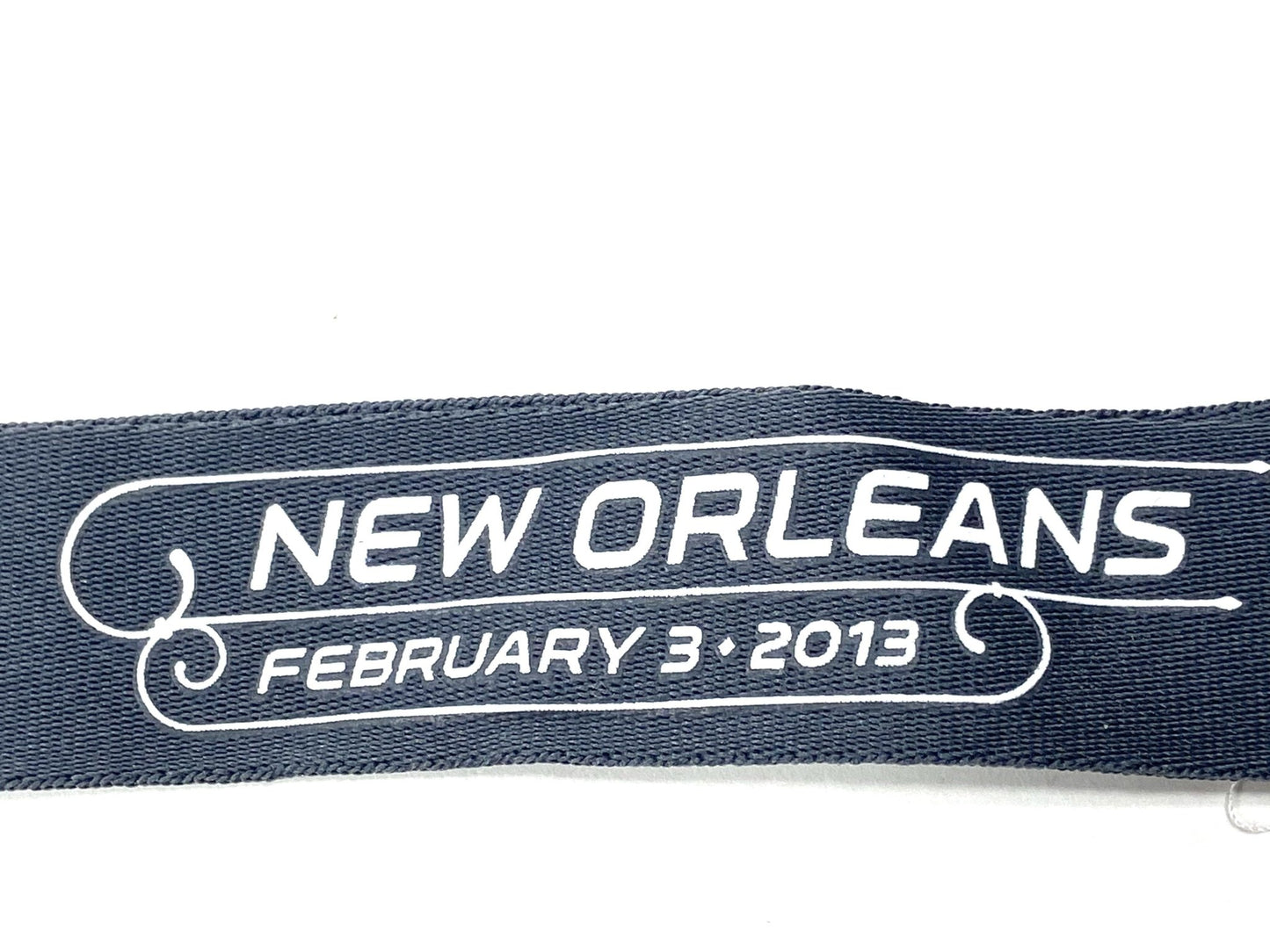Super Bowl XLVII (47) Collectible NOS Lanyard/Pin/Ticket Holder